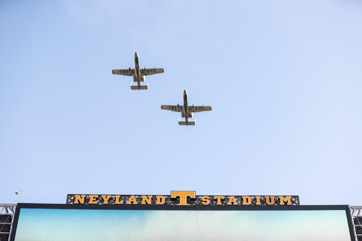 During the Bulldogs’ game against Tennessee at Neyland Stadium in Knoxville, Tenn., on Saturday, Nov. 13, 2021. (Photo by Tony Walsh)